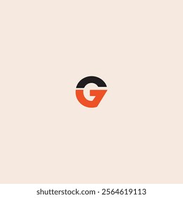 Letter G logo icon flat vector design.