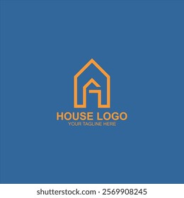 letter g logo icon for house identity or building with creative illustration