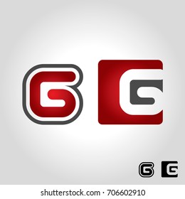 letter g logo, icon and symbol vector illustration
