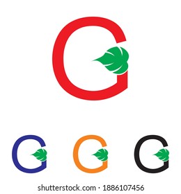 Letter G logo icon vector template for your business. Initial logo design, geometric logo. Creative Modern Monogram alphabet. Company Logo Idea with tagline space.