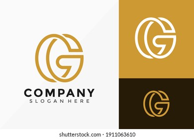 Letter G Logo Icon Vector Design. Luxury, simple, minimal and elegant logo design Vector illustration template