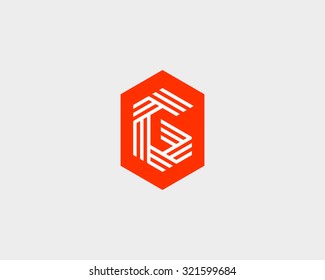 Letter G logo icon vector design. Creative line symbol.