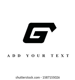 letter G logo illustration vector arts 