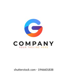Letter G Logo Liquid. Colorful Motion Shape with Modern Flow Waves Logo. Usable for Business and Branding Logos. Flat Vector Logo Design Ideas Template Element. Eps10 Vector