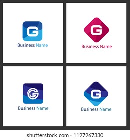 Letter G Logo Set Design