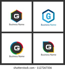 Letter G Logo Set Design