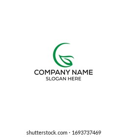 El logo de la letra G es simple y abstracto