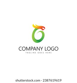 Letter G Logo with Simple and Elegant Color Gradations