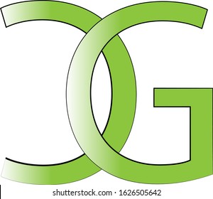 letter G logo simple flat design