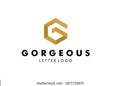 Letter G Logo : Suitable for Company Theme, Jewelry Theme, Technology Theme, Initial Theme, Infographics and Other Graphic Related Assets.