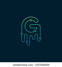 Letter G logo symbol design vector template