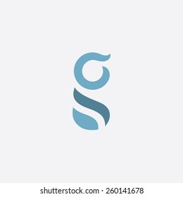 Letter g logo / symbol - vector icon