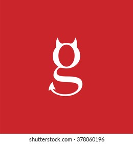 Letter g logo / symbol - vector icon