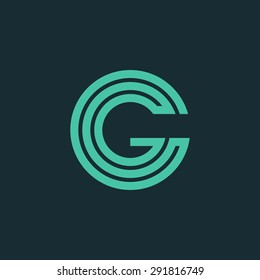 Letter G logo template