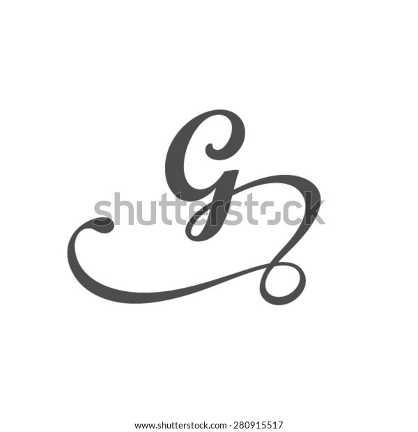 Letter G Logo Template Stock Vector (Royalty Free) 280915517