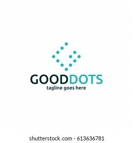 Letter G logo template. Corporate branding identity. Vector logotype 