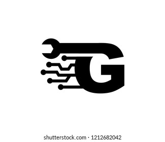 Letter G Logo Template Design Vector, Emblem, Concept Design, Creative Symbol, Icon