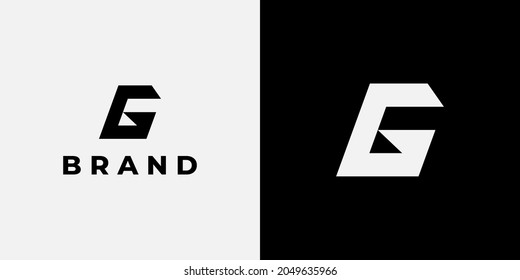 Letter G logo template. Letter G monogram logo design for clothing, sport brand and other. Simple abstract G vector illustration. Modern G icon symbol.