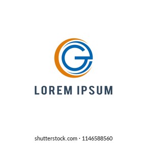 Letter G  logo template vector illustration