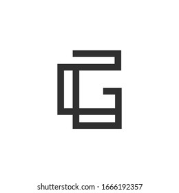 Vector de plantilla de logotipo de letra G