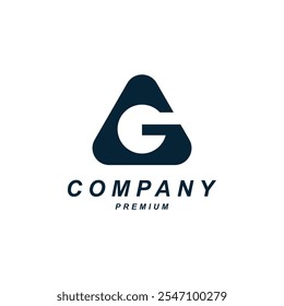 Vetor de modelo de logotipo da letra G 