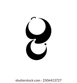 letter g logo that is unique and simple