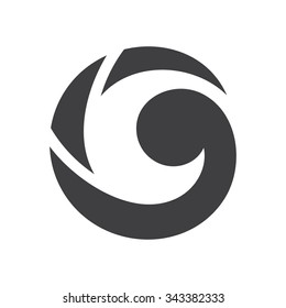 letter G logo vector.