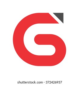 letter g logo vector.