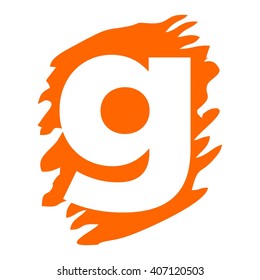 letter G logo vector.