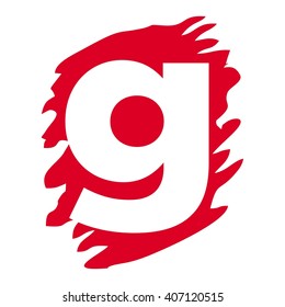 letter G logo vector.