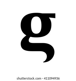 letter G logo vector.