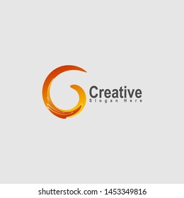 Letter G logo vector design template element