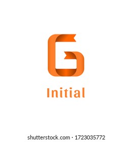Buchstabe G Logo. Vektordesign, Illustration.