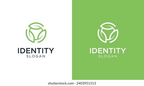 Letter G logo vector design. Creative organic and minimalism logotype icon symbol
