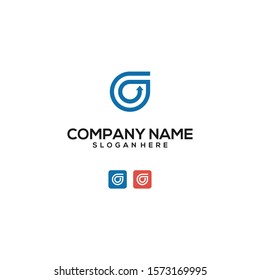 LETTER G LOGO VECTOR GRAPHIC DESIGN