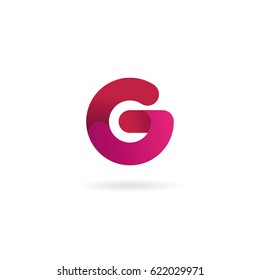 Letter G logo. Vector icon design template. Color sign.