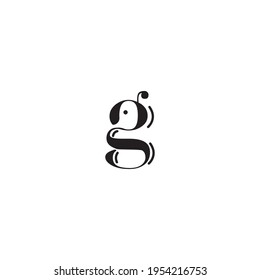 Letter G logo vector illustration design template
