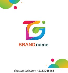 Ilustración vectorial del logotipo de la letra G. adecuado para logotipos iniciales, logotipos de marcas, logotipos de nombres, etc.