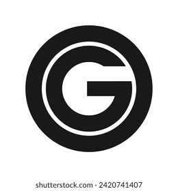 diseño de ilustración vectorial del logotipo de letra G