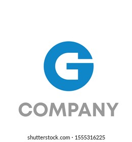 letter G logo vector sign template