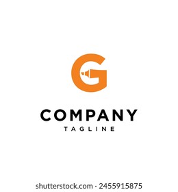 Letter G Marker logo icon vector template.eps