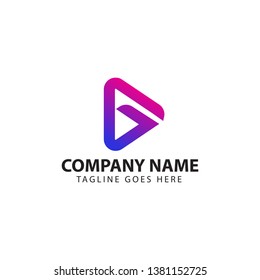 LETTER G MEDIA LOGO TEMPLATE - VECTOR