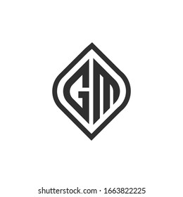Letter G, MG logo Template Vector