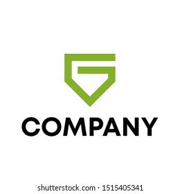 Letter G Modern Shape Logo Design Template Element Abstract Company