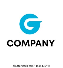 Letter G Modern Shape Logo Design Template Element Abstract Company