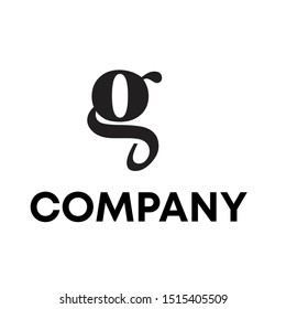 Letter G Modern Shape Logo Design Template Element Abstract Company