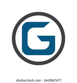 Letter G Modern Shape Logo Design Template Element