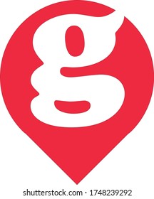 Letter G Modern Shape Logo Design Template Element in vector illustrator. 