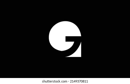 Letter G Modern Shape Logo Design Stock Vector (Royalty Free ...