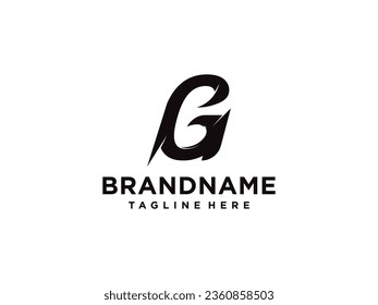 Letter G Modern Shape Logo Design Template Element